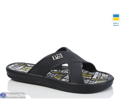 Шлепки чоловічі на літо (8 пар р.41-46) чорний "LOTTOS" Шлепки чоловічі на літо (8 пар р.41-46) чорний "LOTTOS"