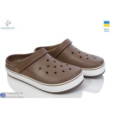 Кроки чоловічі на літо (6 пар р.41-45) коричневий  "Acorus"