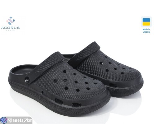 Кроки жіночі на літо (12 пар р.36-41) чорний  "Acorus"