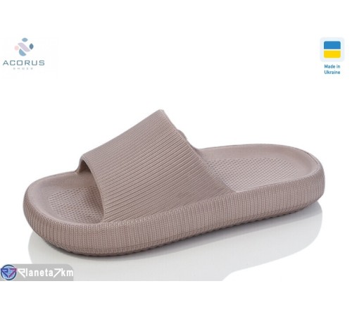 Шлепки жіночі на літо (12 пар р.36-41) коричневий "Acorus" Шлепки жіночі на літо (12 пар р.36-41) коричневий "Acorus"