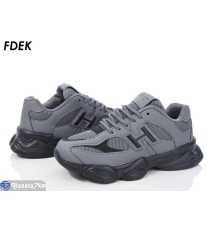 Кросівки жіночі на весну/осінь (8 пар р.36-41) сірий  "FDEK"