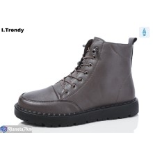 Черевики жіночі на весну/осінь (8 пар р.36-41) коричневий  "Trendy"