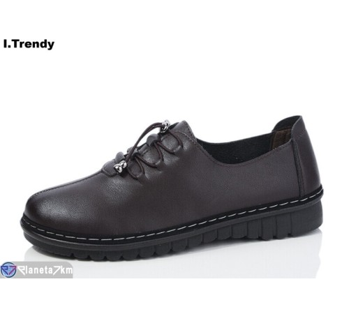 Туфлі жіночі на весну/осінь (8 пар р.37-41) коричневий "Trendy" Туфлі жіночі на весну/осінь (8 пар р.37-41) коричневий "Trendy"