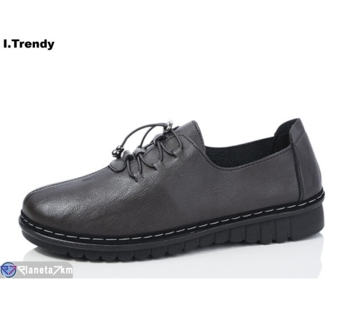 Туфлі жіночі на весну/осінь (8 пар р.37-41) сірий "Trendy" Туфлі жіночі на весну/осінь (8 пар р.37-41) сірий "Trendy"
