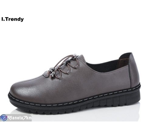 Туфлі жіночі на весну/осінь (8 пар р.37-41) коричневий "Trendy" Туфлі жіночі на весну/осінь (8 пар р.37-41) коричневий "Trendy"