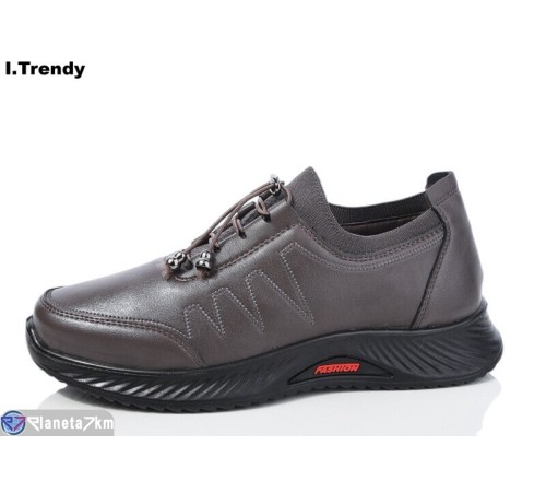 Кросівки жіночі на весну/осінь (8 пар р.36-41) коричневий  "Trendy"