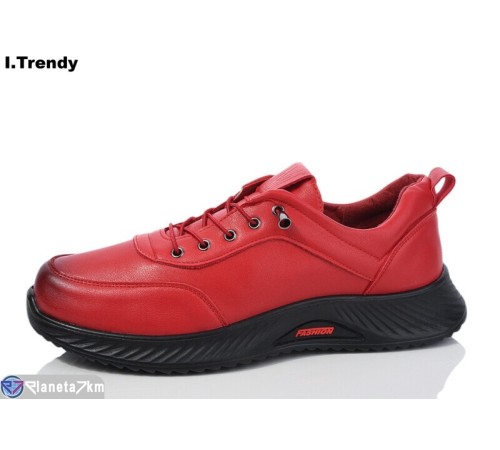 Кросівки жіночі на весну/осінь (6 пар р.41-43) червоний  "Trendy"