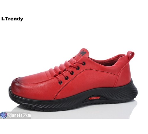 Кросівки жіночі на весну/осінь (6 пар р.41-43) червоний  "Trendy"