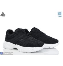 Кросівки жіночі на весну/осінь (8 пар р.36-40) чорний  "STILLI Group"