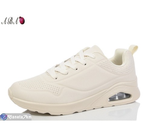 Кросівки жіночі на весну/осінь (8 пар р.36-41) бежевий  "Aba"