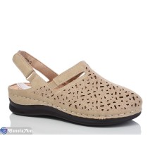 Босоніжки жіночі на літо (8 пар р.37-42) коричневий  "ZORINA"