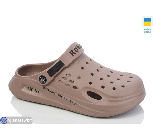 Кроки на літо (8 пар р.37-40) коричневий  "LUCKY"