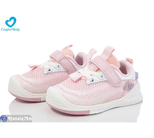 Дитячі кросівки на весну/осінь (7 пар р.17-21) рожевий "Comfort-baby" Дитячі кросівки на весну/осінь (7 пар р.17-21) рожевий "Comfort-baby"