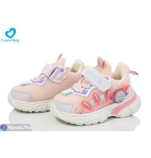 Дитячі кросівки на весну/осінь (7 пар р.21-25) рожевий  "Comfort-baby"
