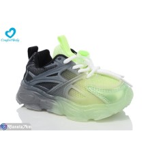 Дитячі кросівки на весну/осінь (6 пар р.21-25) зелений  "Comfort-baby"