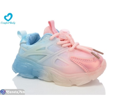 Дитячі кросівки на весну/осінь (7 пар р.21-25) рожевий "Comfort-baby" Дитячі кросівки на весну/осінь (7 пар р.21-25) рожевий "Comfort-baby"