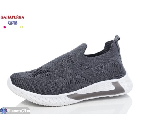 Дитячі кросівки на літо (12 пар р.32-37) сірий  "GFB-Канарейка"