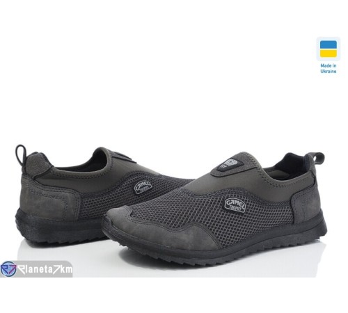Сліпони чоловічі на літо (6 пар р.41-45) сірий  "OLLA"