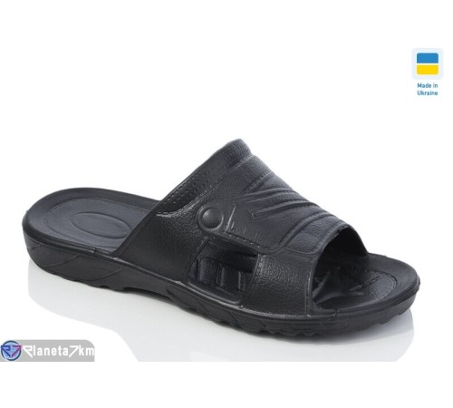 Шлепки чоловічі на літо (6 пар р.40-45) чорний  "LOTTOS"