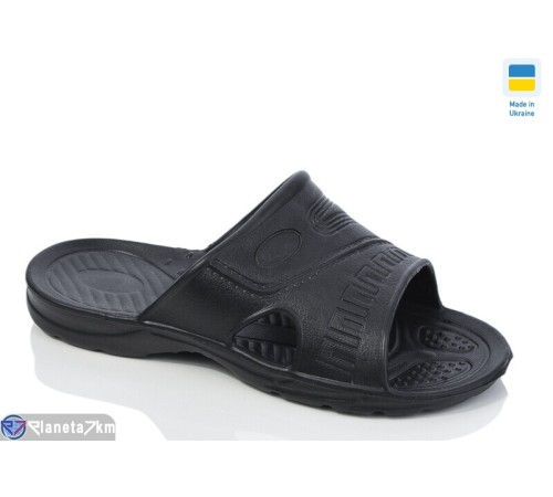 Шлепки чоловічі на літо (6 пар р.41-46) чорний  "LOTTOS"