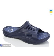 Шлепки чоловічі на літо (8 пар р.41-46) синій  "LOTTOS"