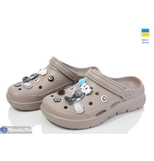 Кроки жіночі на літо (8 пар р.36-41) коричневий  "Korka"