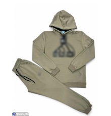 Спортивний костюм чоловічий на весну/осінь (5 шт. р.сетка M-3XL) хакі  "Peton"