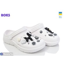 Кроки жіночі на літо (8 пар р.36-41) білий  "Roks"