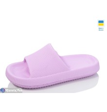 Шлепки жіночі на літо (6 пар р.36-41) фіолетовий  "LOTTOS"