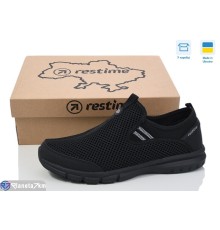 Кросівки чоловічі на весну/осінь (8 пар р.41-45) чорний  "Restime"