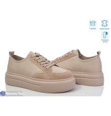 Кросівки жіночі на весну/осінь (8 пар р.36-40) бежевий  "Janna"