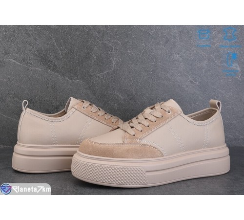 Кросівки жіночі на весну/осінь (8 пар р.36-40) бежевий  "Janna"