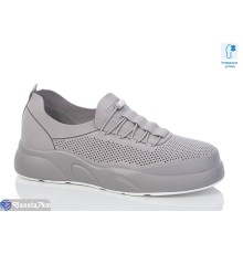 Кросівки жіночі на літо (6 пар р.36-41) сірий  "ZORINA"