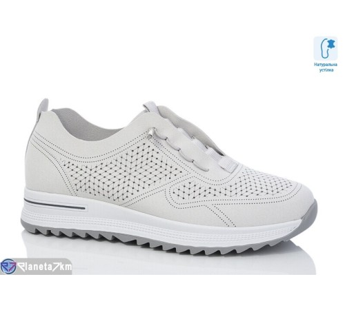 Кросівки жіночі на літо (6 пар р.36-41) сірий  "ZORINA"