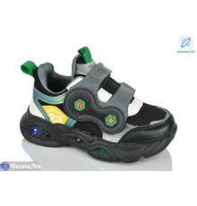 Дитячі кросівки на весну/осінь (8 пар р.27-32) чорний  "Laifakids"