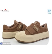 Кросівки жіночі на весну/осінь (8 пар р.36-41) коричневий  "Veagia-ADA"