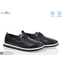 Туфлі жіночі на літо (8 пар р.36-41) чорний  "Veagia-ADA"