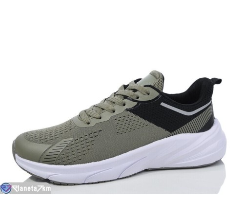 Кросівки чоловічі на весну/осінь (8 пар р.40-45) зелений  "KULIBABA"