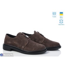 Туфлі жіночі на весну/осінь (6 пар р.37-40) коричневий  "Linda"