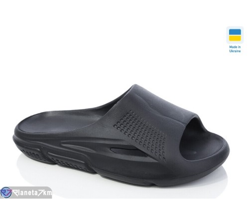 Шлепки чоловічі на літо (6 пар р.41-45) чорний "Korka" Шлепки чоловічі на літо (6 пар р.41-45) чорний "Korka"