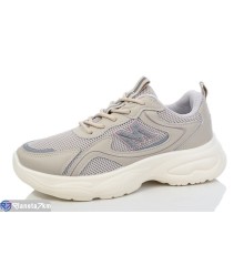 Кросівки жіночі на весну/осінь (8 пар р.36-41) бежевий  "KULIBABA"