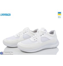 Кросівки жіночі на весну/осінь (6 пар р.37-41) білий  "LEOBAZA"