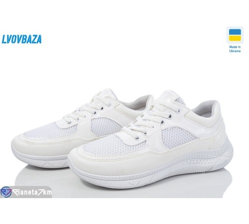 Кросівки жіночі на весну/осінь (6 пар р.37-41) білий  "LEOBAZA"