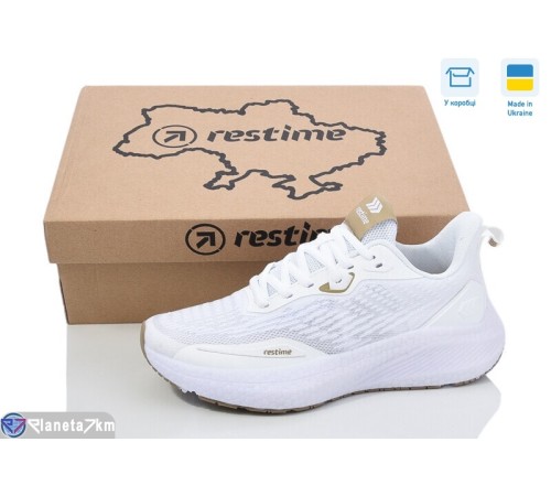 Кросівки жіночі на весну/осінь (8 пар р.36-41) білий  "Restime"
