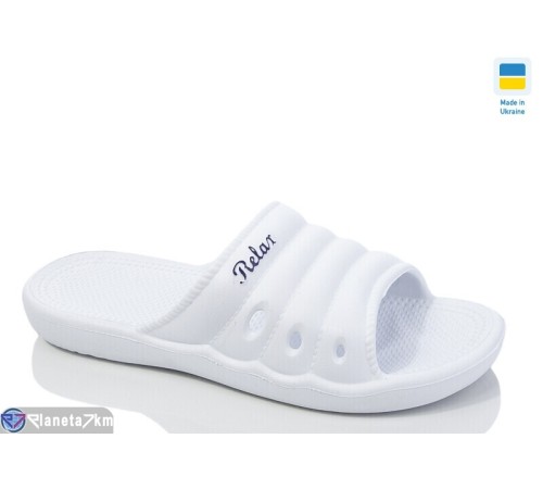 Шлепки жіночі на літо (8 пар р.36-41) білий  "MURMUR"
