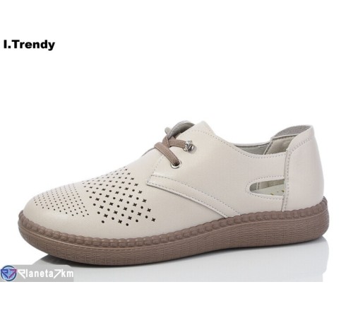 Туфлі жіночі на літо (8 пар р.36-41) бежевий  "Trendy"