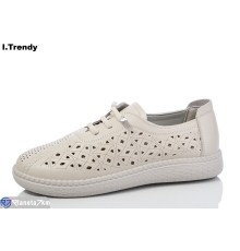 Туфлі жіночі на літо (8 пар р.36-41) бежевий  "Trendy"