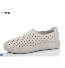 Туфлі жіночі на літо (8 пар р.36-41) бежевий  "Trendy"