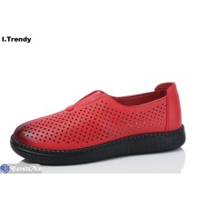 Туфлі жіночі на літо (8 пар р.36-41) червоний  "Trendy"