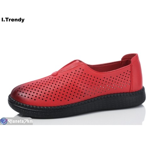 Туфлі жіночі на літо (8 пар р.36-41) червоний  "Trendy"